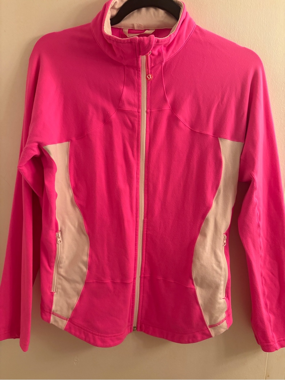 Lululemon Women’s Pink Full-Zip Athletic Jacket